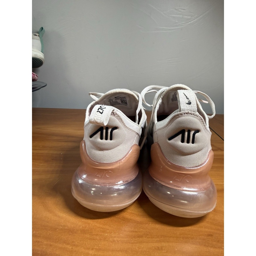 Nike Air Max 270 AH6789-604 Light Soft Pink Low Top Mesh Sneaker Women's 7 - Picture 3 of 9